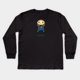 Comicones #15 - Troi Kids Long Sleeve T-Shirt